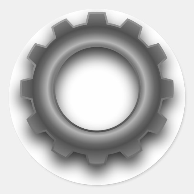 Aufkleber für Metallgetriebe (Vorderseite)