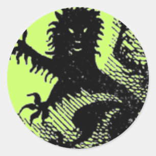 Aufkleber für mittelalterliche Schilde