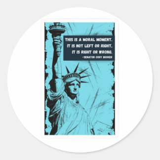 Aufkleber für moralische Fragen