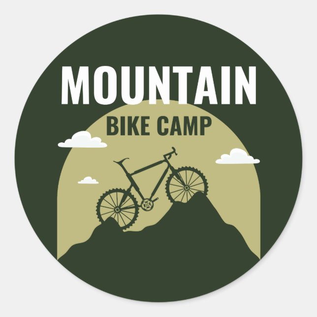 Aufkleber für Mountain Cycling (Vorderseite)