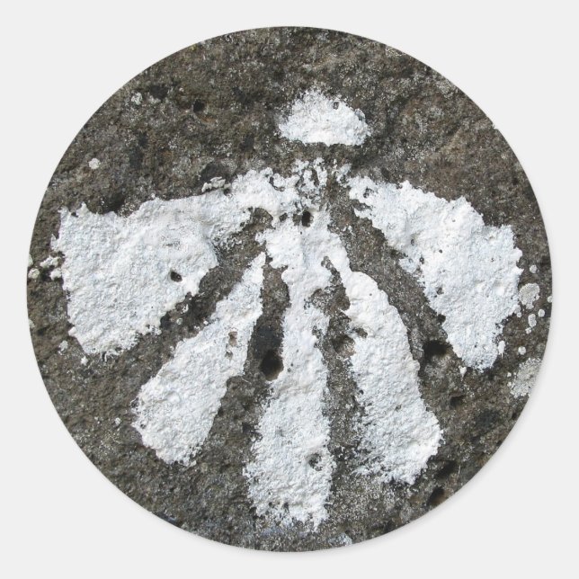 Aufkleber für Muschel (Vorderseite)