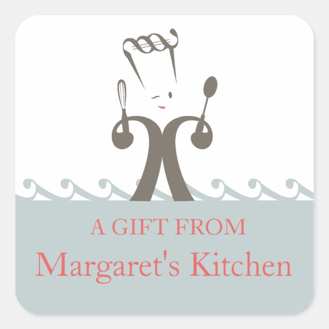 Aufkleber für Musical Wink Koch Food (Vorderseite)