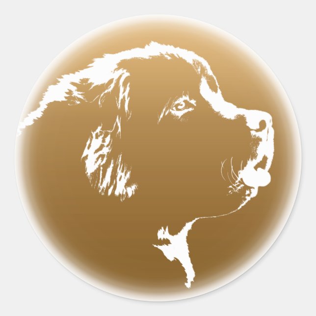 Aufkleber für Neufundland - Neufundland (Vorderseite)