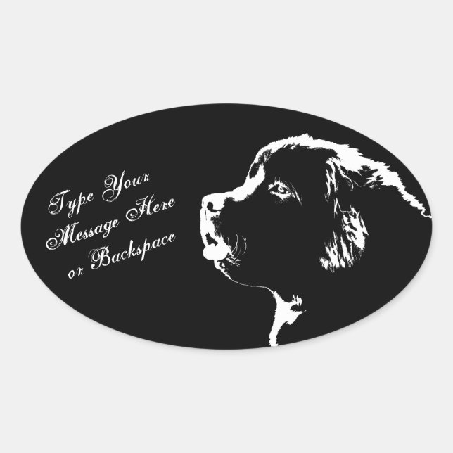 Aufkleber für Neufundland - Neufundland (Vorderseite)