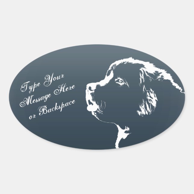 Aufkleber für Neufundland - Neufundland (Vorderseite)