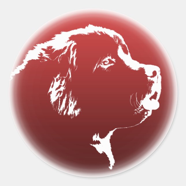 Aufkleber für Neufundland - Neufundland (Vorderseite)