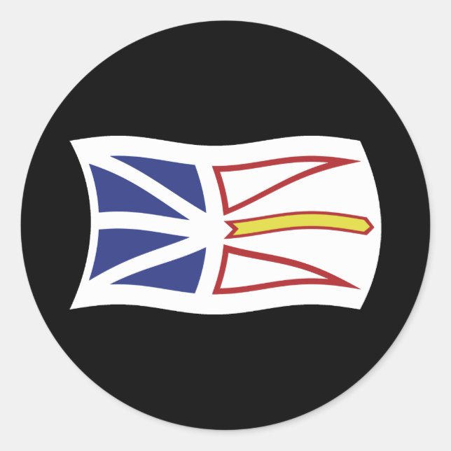 Aufkleber für Neufundland und Labrador (Vorderseite)