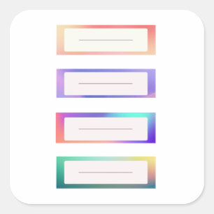 Aufkleber für niedliche Bezeichnung