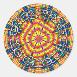 Aufkleber für organische Chemie