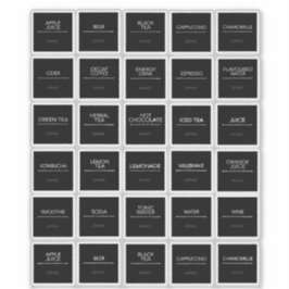 Aufkleber für Pantry-Etiketten