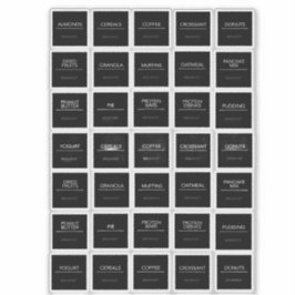 Aufkleber für Pantry-Etiketten