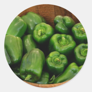 Aufkleber für Paprikaschoten