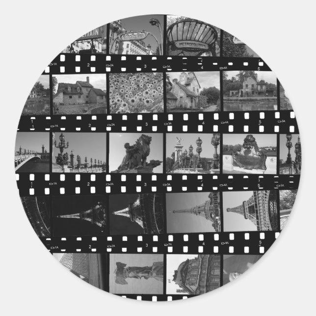 Aufkleber für Pariser Sammlungen (Vorderseite)