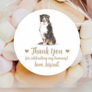 Aufkleber für personalisierte Hunde-Gastgeschenk H