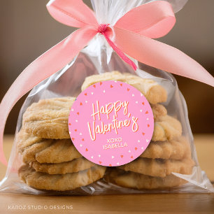 Aufkleber für personalisierte Niedliche Valentine