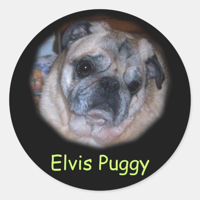 Aufkleber für Personalisiertes Foto (Vorderseite)