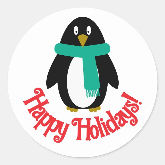 Aufkleber für Pinguine (Vorderseite)