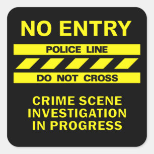 Aufkleber für Polizeistreifen