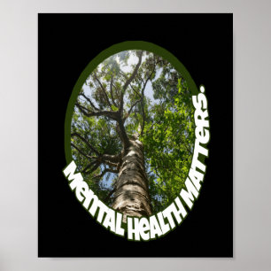 Aufkleber für psychische Gesundheit1 Poster
