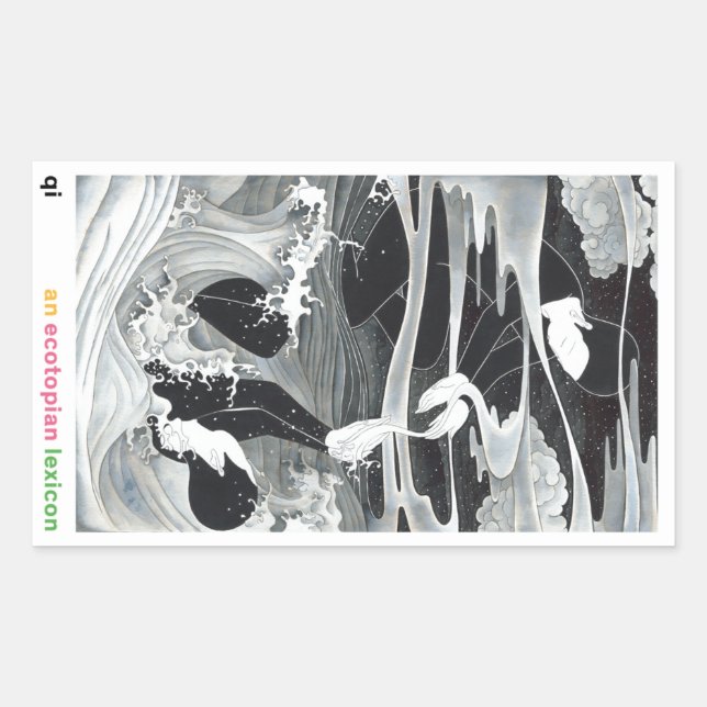 Aufkleber für Qi (von Moonassi) (Vorderseite)