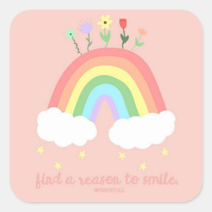 Aufkleber für Regenbogen