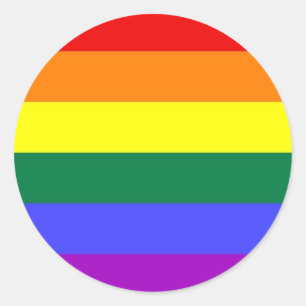 Aufkleber für Regenbogenfarben