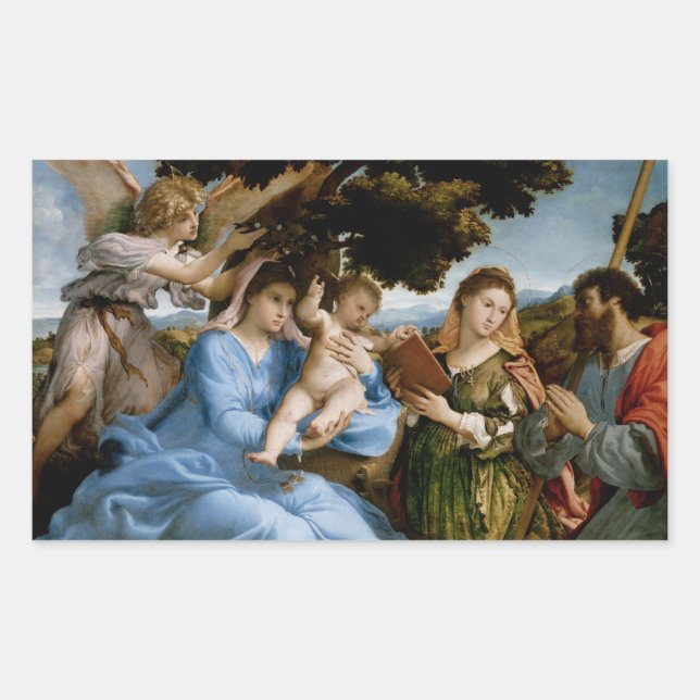 Aufkleber für religiöse Kunst (Vorderseite)