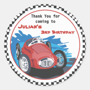 Aufkleber für Rennwagen