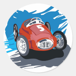 Aufkleber für Rennwagen