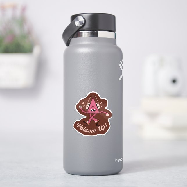 Aufkleber für Retro-Zeichen (HydroFlask)