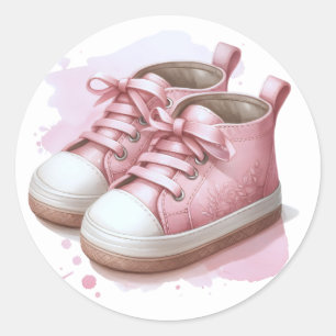 Aufkleber für rosa Trainer