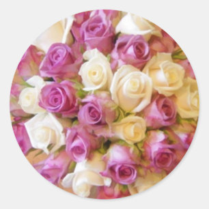 Aufkleber für Rose-Umschlag Aufkleber