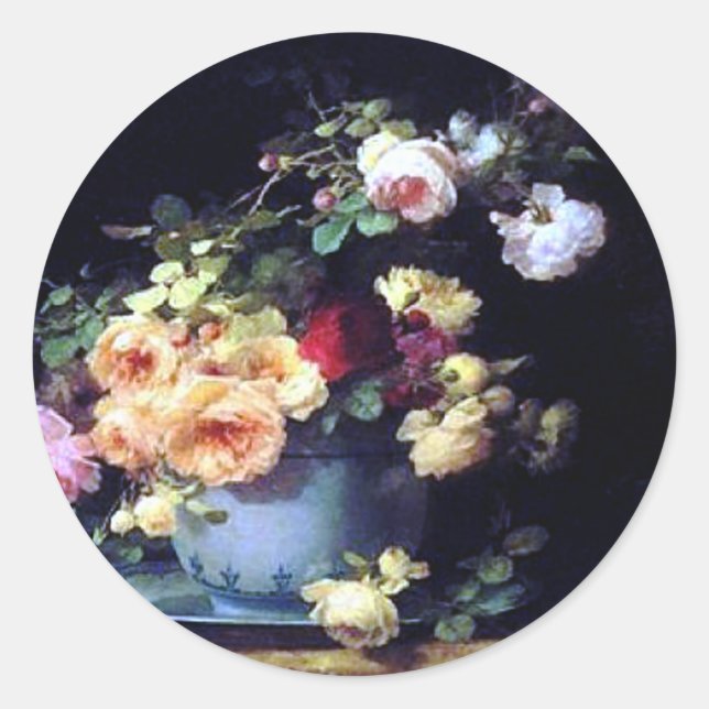 Aufkleber für Rose von Fine Art (Vorderseite)