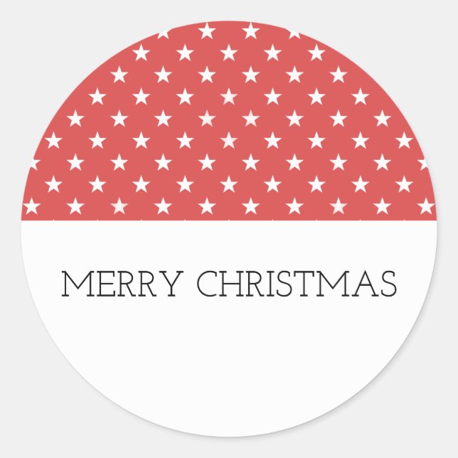 Aufkleber für Rote Feiertage (Vorderseite)