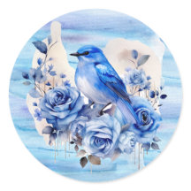 Aufkleber für runder Umschlag Aufkleber