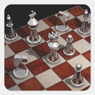 Aufkleber für Schachspiele