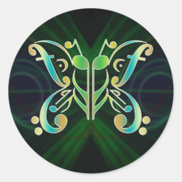 Aufkleber für Schmetterlinge