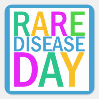 Aufkleber für seltene Krankheiten