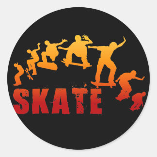 Aufkleber für Skateboarden