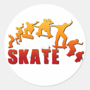 Aufkleber für Skateboarden