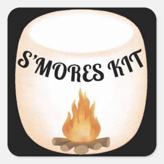 Aufkleber für S'mos-Kit