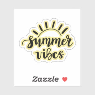 Aufkleber für Sommervibes