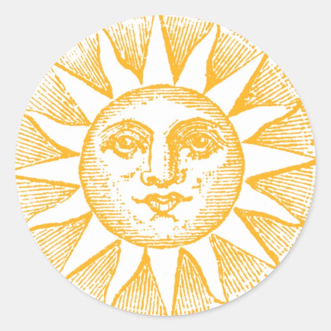 Aufkleber für Sonne und Regen (Vorderseite)