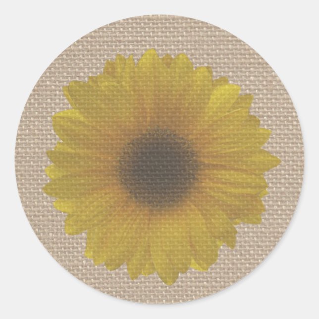 Aufkleber für Sonnenblumen Inspiriert (Vorderseite)