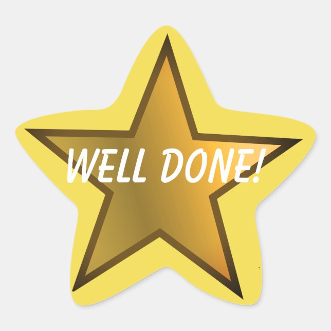 Aufkleber für Star Design-Lehrer (Vorderseite)