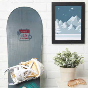 Aufkleber für Steuertage