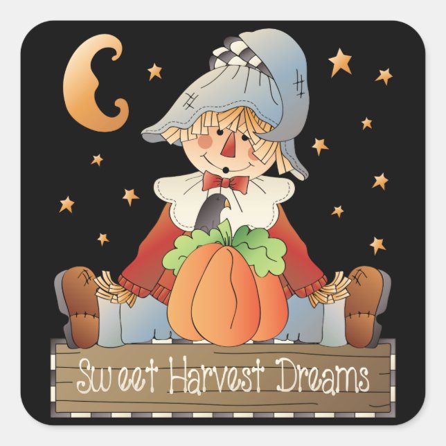 Aufkleber für Sweet Harvest Dreams (Vorderseite)