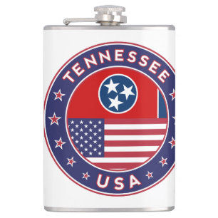 Aufkleber für Tennessee, Handy, Totbeutel, Uhr Flachmann