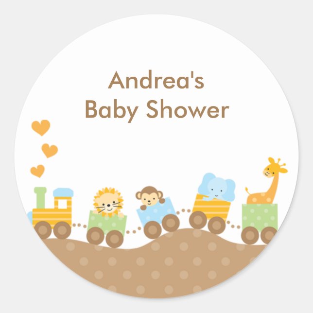 Aufkleber für Tierzüge (Vorderseite)