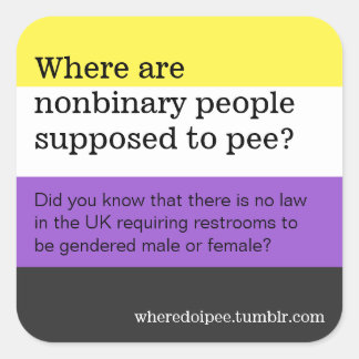 Aufkleber für Toiletten